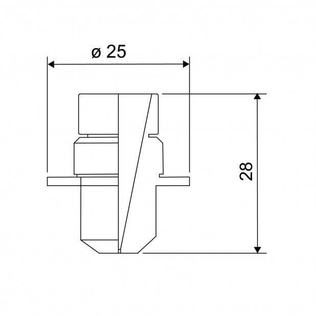 Tryska Pencil. Pro laser Mazak.