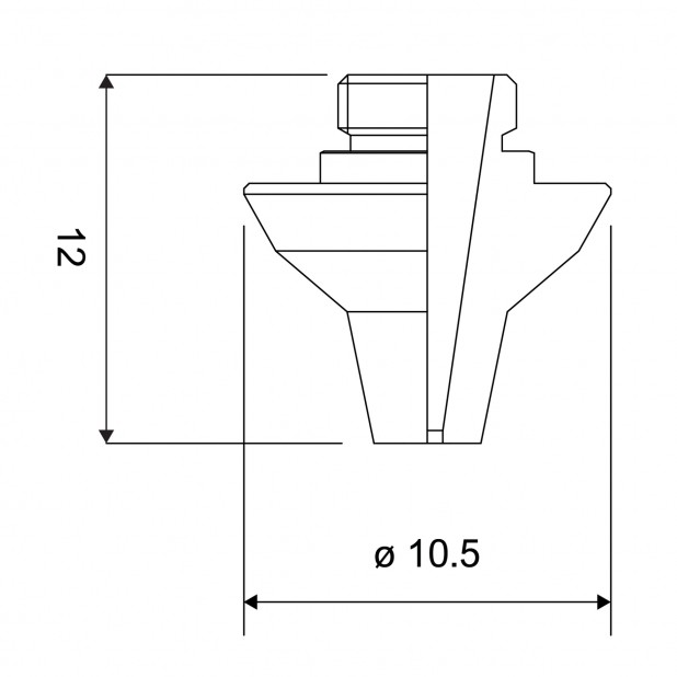 3D Tryska. Pro laser Mazak.