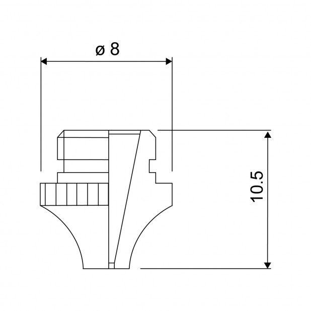 Tryska HD 3D EBF/EBG. Pro laser Trumpf.