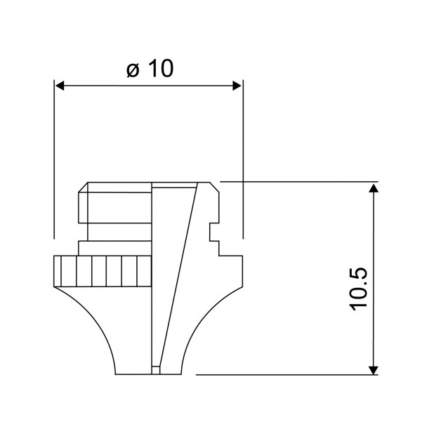 3D tryska. Pro laser Trumpf.